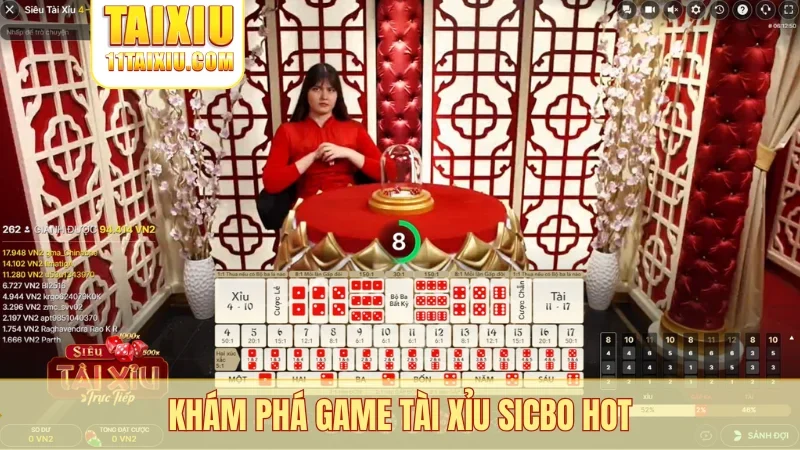 Khám phá game tài xỉu sicbo hot
