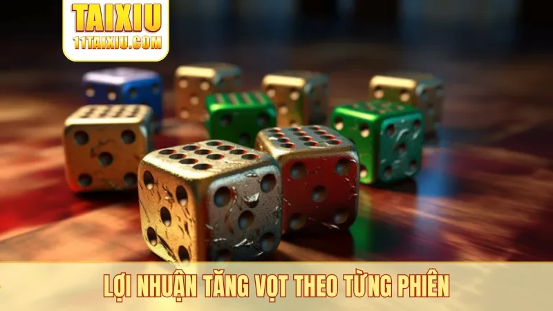 Lợi nhuận tăng vọt theo từng phiên
