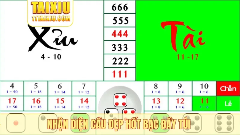 Nhận diện cầu đẹp hốt bạc đầy túi