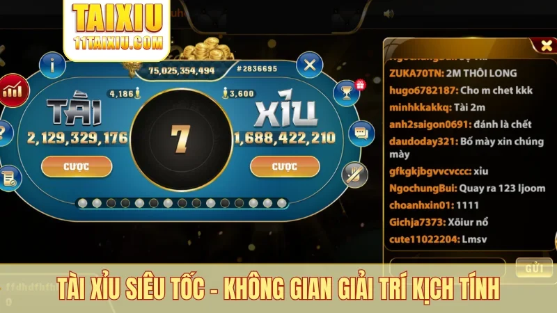 Tài xỉu siêu tốc