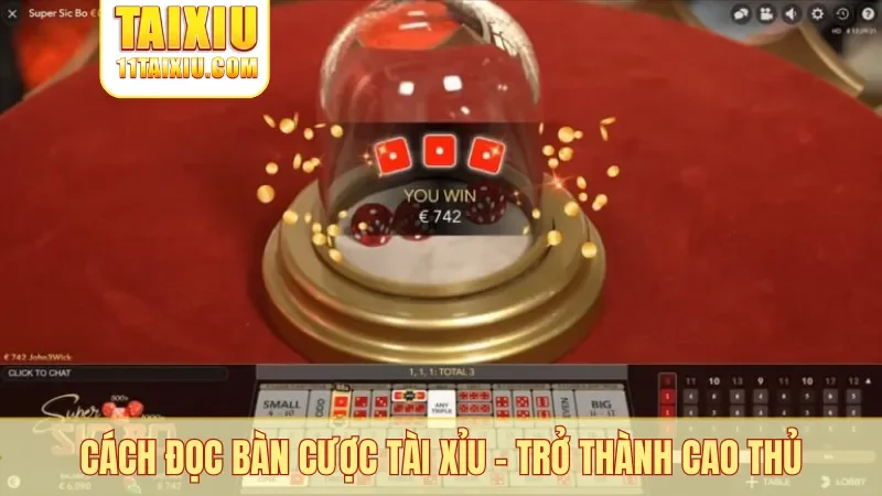 Cách đọc bàn cược tài xỉu