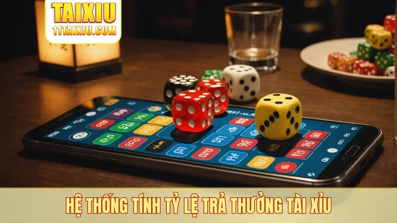 Hệ thống tính tỷ lệ trả thưởng tài xỉu