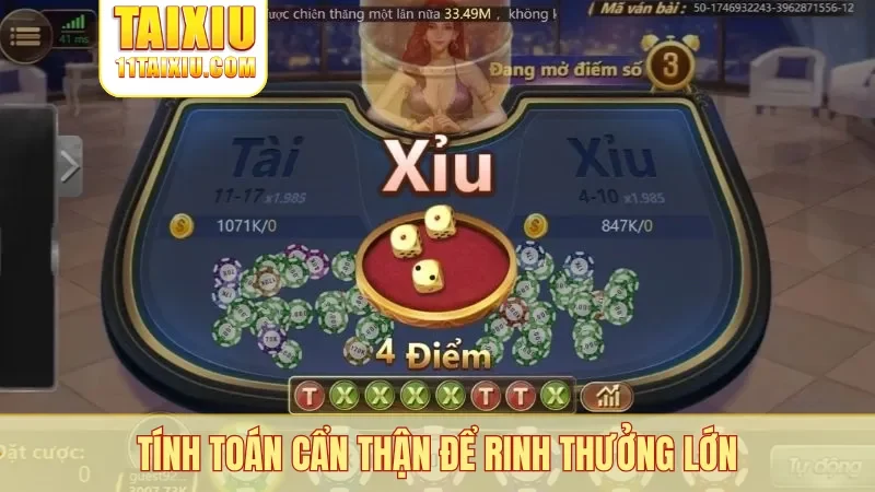 Tính toán cẩn thận để rinh thưởng lớn